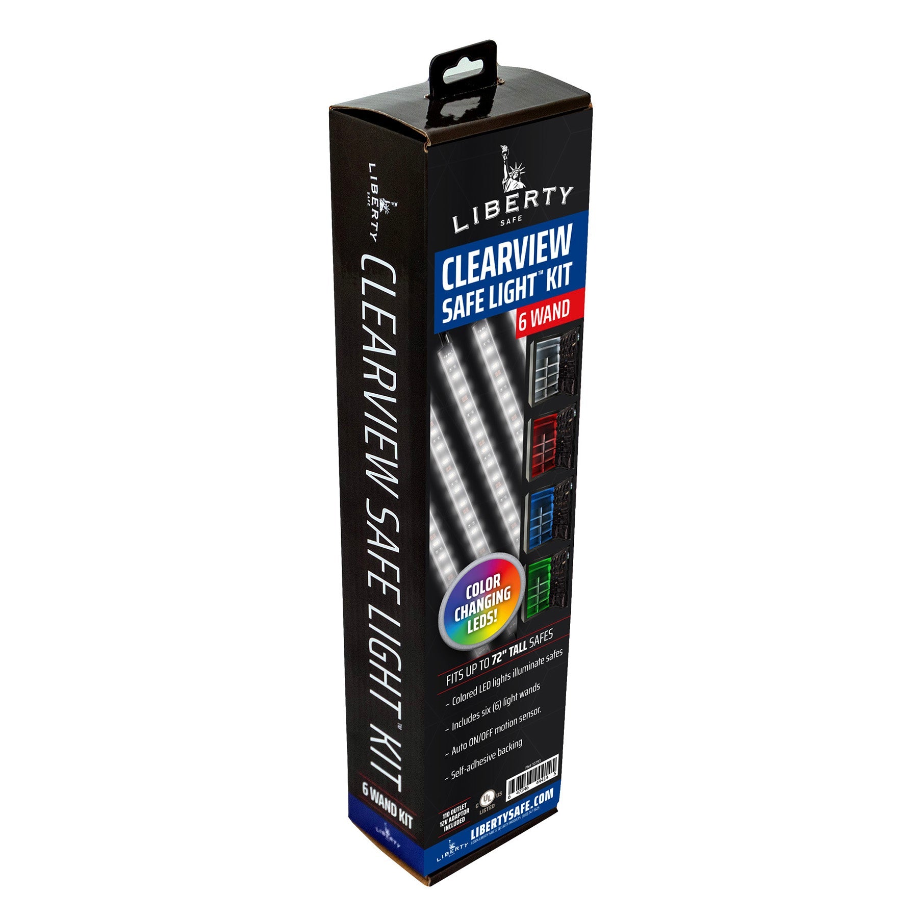 Clearview Multicolor Lights Accessory with Remote - Six Wands